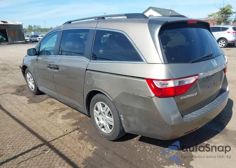 2013 Honda Odyssey Lx from USA, damaged, VIN 5FNRL5H27DB017516
